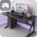 Biurko stół gamingowy 120x60x75
