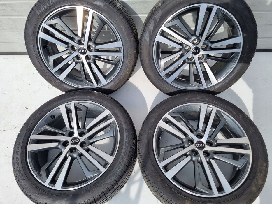 audi q5 sq5 80a 5x112 255/45r20 et39 pirelli 20 4x