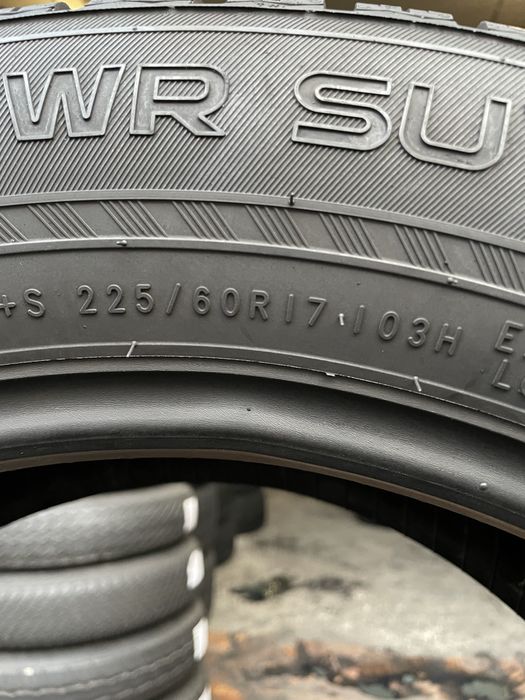 225/60 R17 NokianTyres WR SUV 4 (Резина б/у зима пара склад)