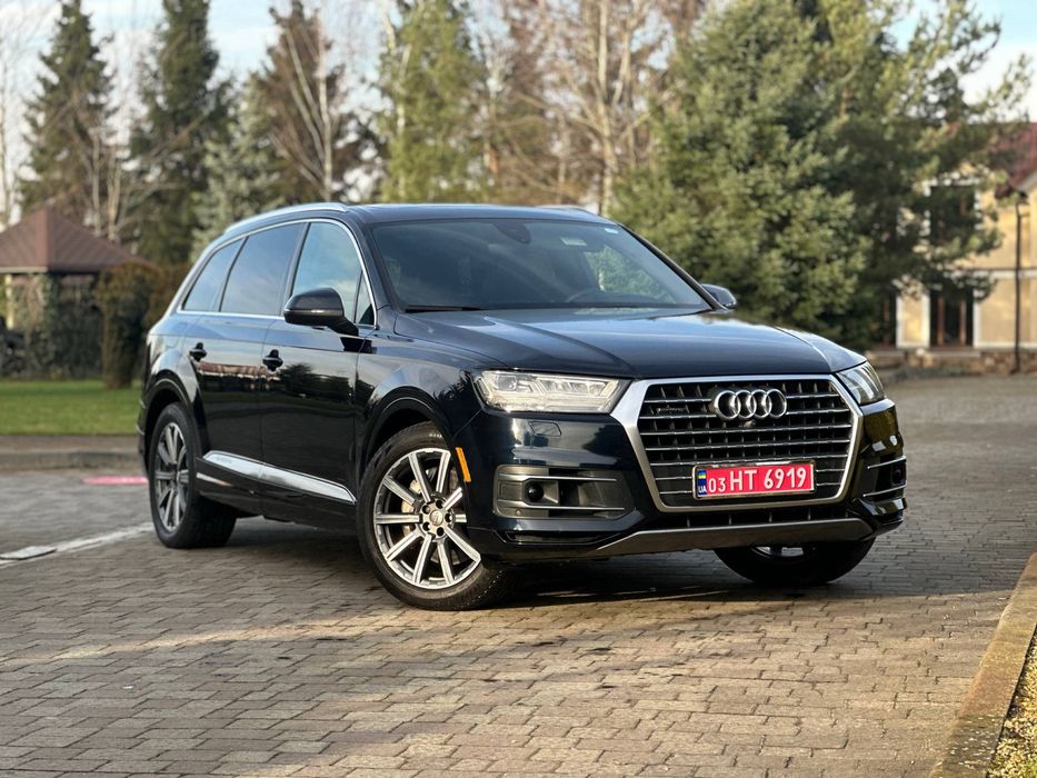 Audi q7 3.0 бензин 2017 года максимальная комплектация