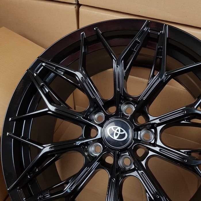 Нові Диски На Авто R18 5x114.3 Toyota Camry Rav4 Tesla Model 3 Nissan Rogue Lexus ES Honda Accord CR-V Mazda 6 Kia Hyundai Black
