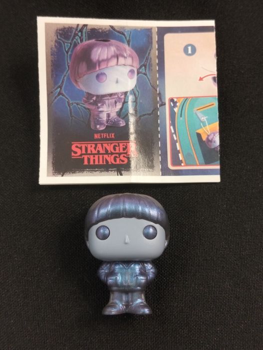 Will Invertido - Ovo Kinder Joy - figura Stranger Things boneco