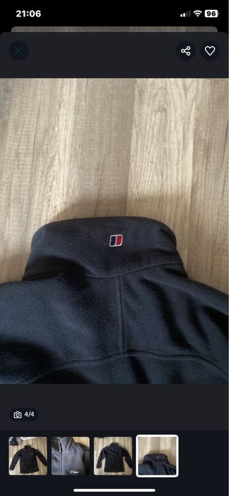 Флиска berghaus размер s