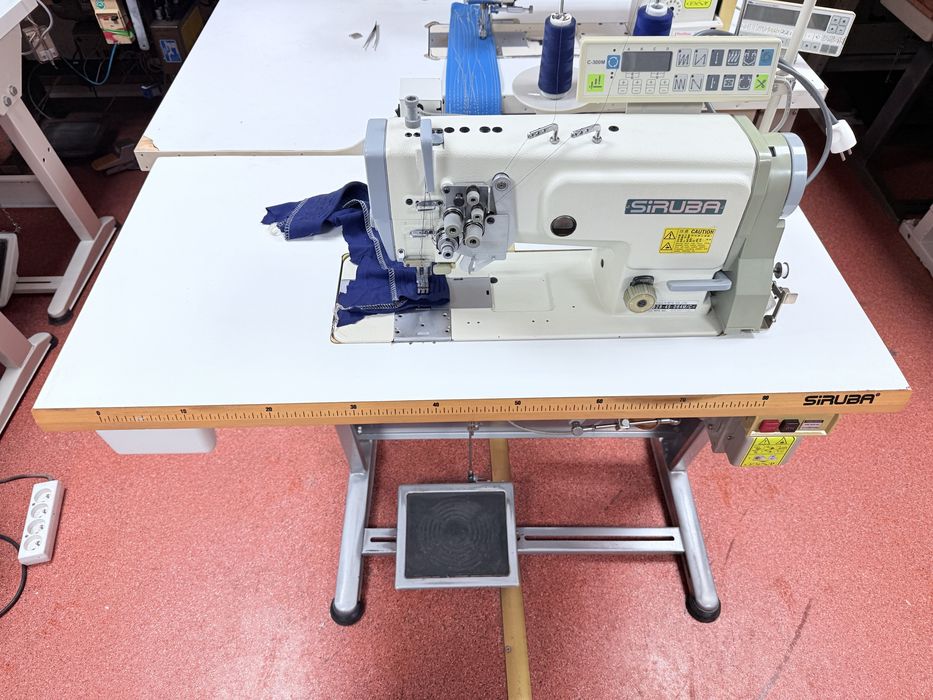 Dwuigłówka Siruba T828-45(Juki) automat Servo 230V rozstaw 6,4mm