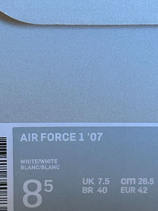 Airforce 1, Brancas