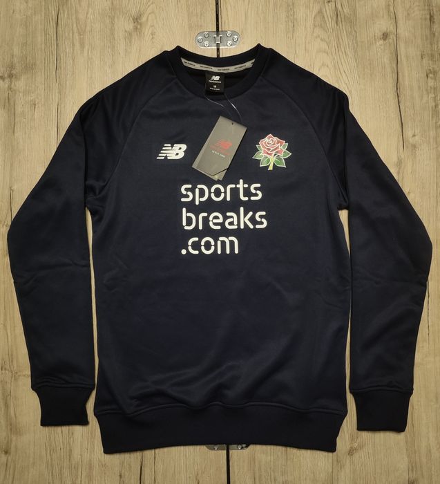 Світшот New Balance England Rugby M оригінал темно-синій