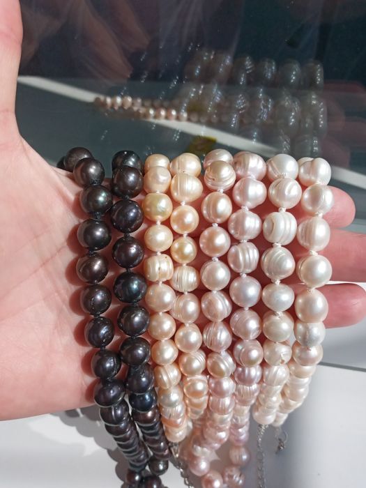 Намиста. Натуральні перли, жемчуг