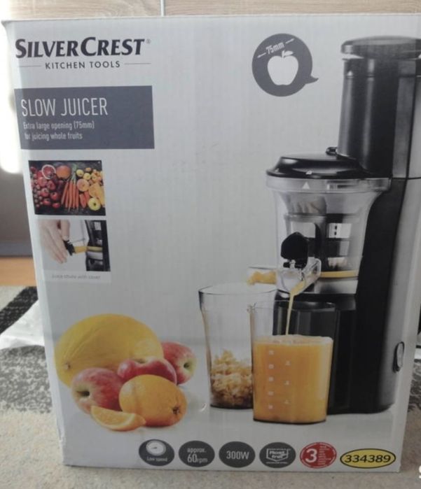 Wyciskarka wolnoobrotowa Silver Crest