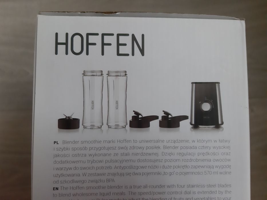 Blender bez BPA  z regulacją mocy 300 W nowy