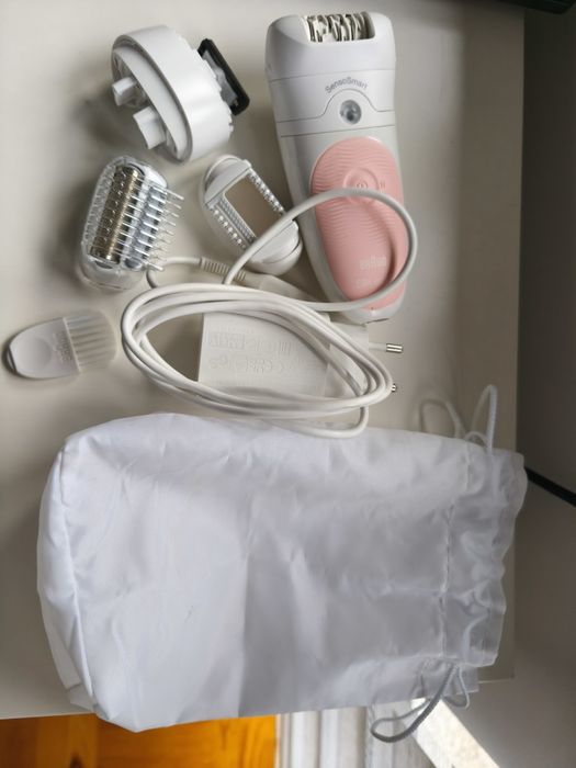 Máquina depilação nova BRAUN