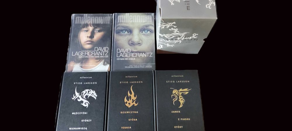Millennium David Lagercrantz, Millennium Trylogia Stieg Larsson