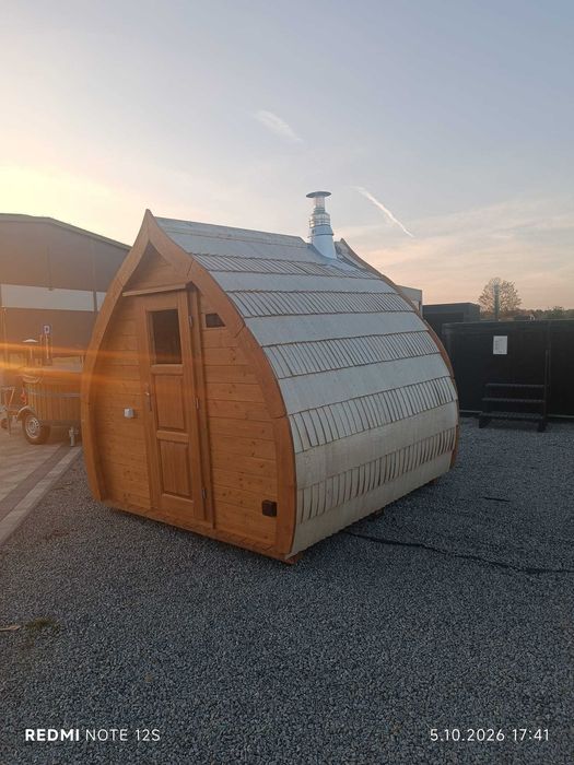 Sauna Ogrodowa opalana drewnem 260x260