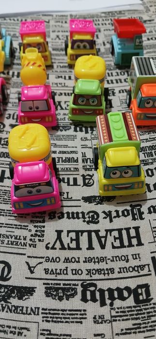 10 carrinhos de construção brinquedos