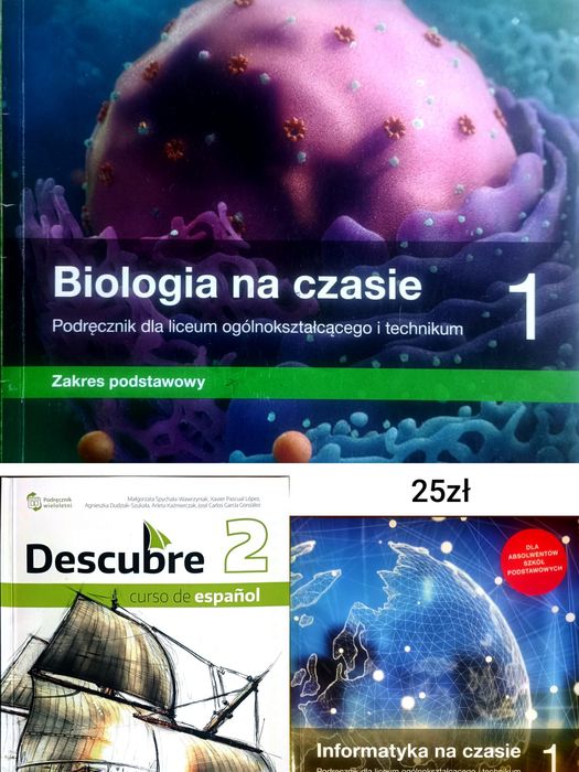 Książki do 1 i 2 kl. liceum i technikum