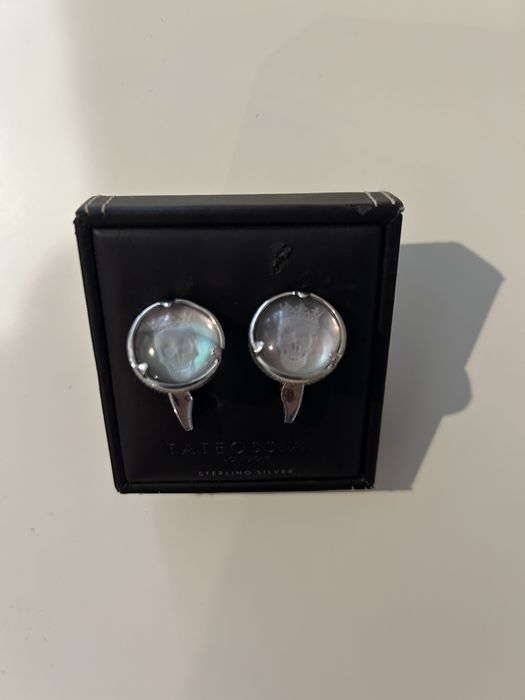 Срочно.Запонки Tateossian. Эксклюзив. Стерлинговое серебро. С черепами