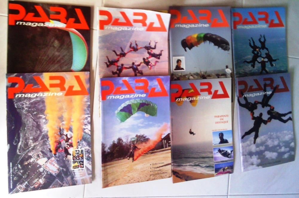 Para Magazine nº 0_1_2_3_4_5_6 e7 revista de paraquedismo parapente