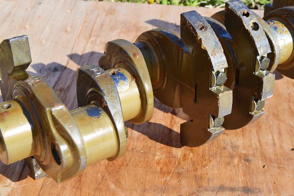 Коленвал Т-40 Д-144 коленчатый вал вкладыши МТЗ ЮМЗ Т-25 Т-16