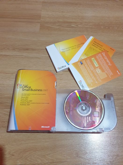 Zestaw narzędzi biurowych Microsoft Office Basic 2007 PL MS pakiet