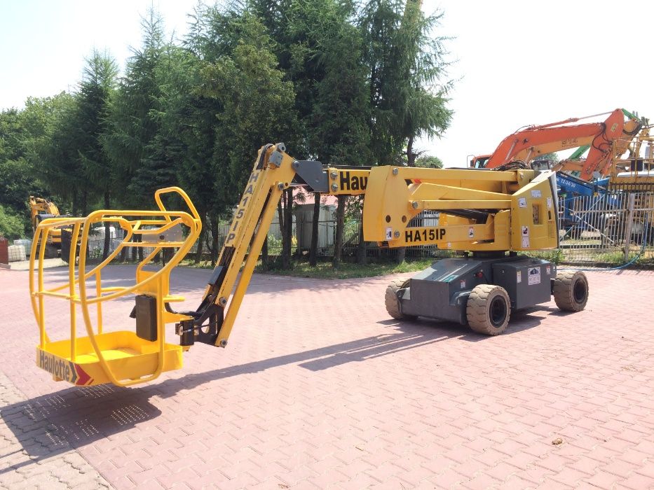 Wynajem podnośnika zwyżka 15 metrów HAULOTTE JLG GENIE MANITOU