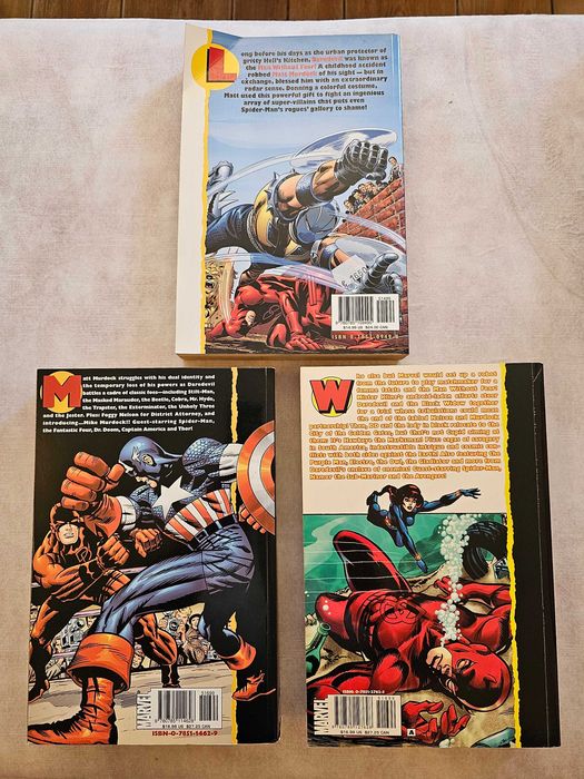 Komiks komiksy zestaw 3 sztuk Daredevil