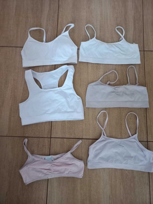 Top dla dziewczynki 6 szt, H&M, Primark,12-14 lat1
