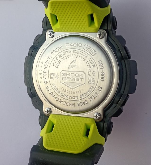 Casio G-shock GBD-800 sport g squad bluetuth step tracker nieużywany