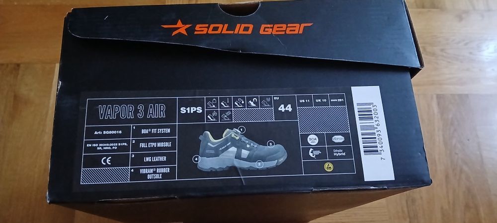 Buty robocze Solid Gear Vapor 3 Air