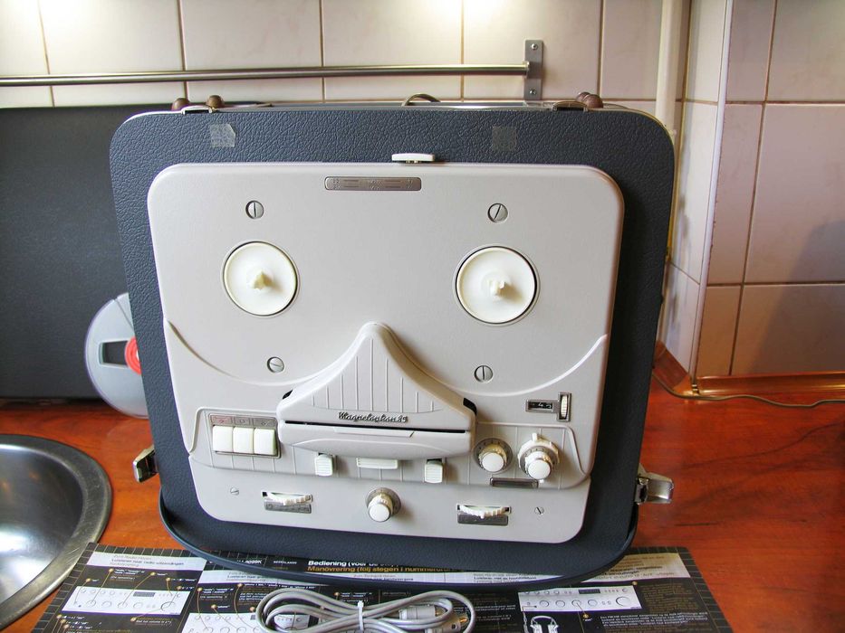 TELEFUNKEN Magnetophon Typ. 85 KL / 2 x ECC83, 2 x EL95 '' Szpulowy ''