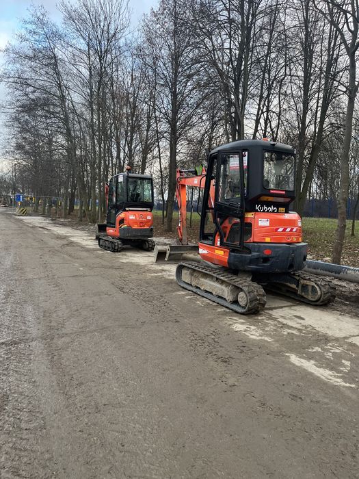 Prace ziemne, Minikoparka, koparko ładowarki