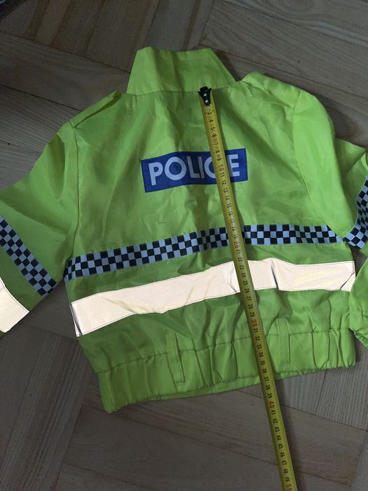 Kurtka przebranie policja 5-7 lat odblaski
