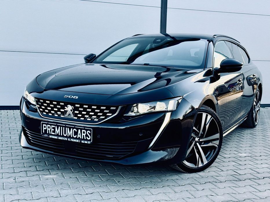 Peugeot 508 GT Kamery Automat El Klapa Full Led Asystenci Radary KeyLess Focal ASO