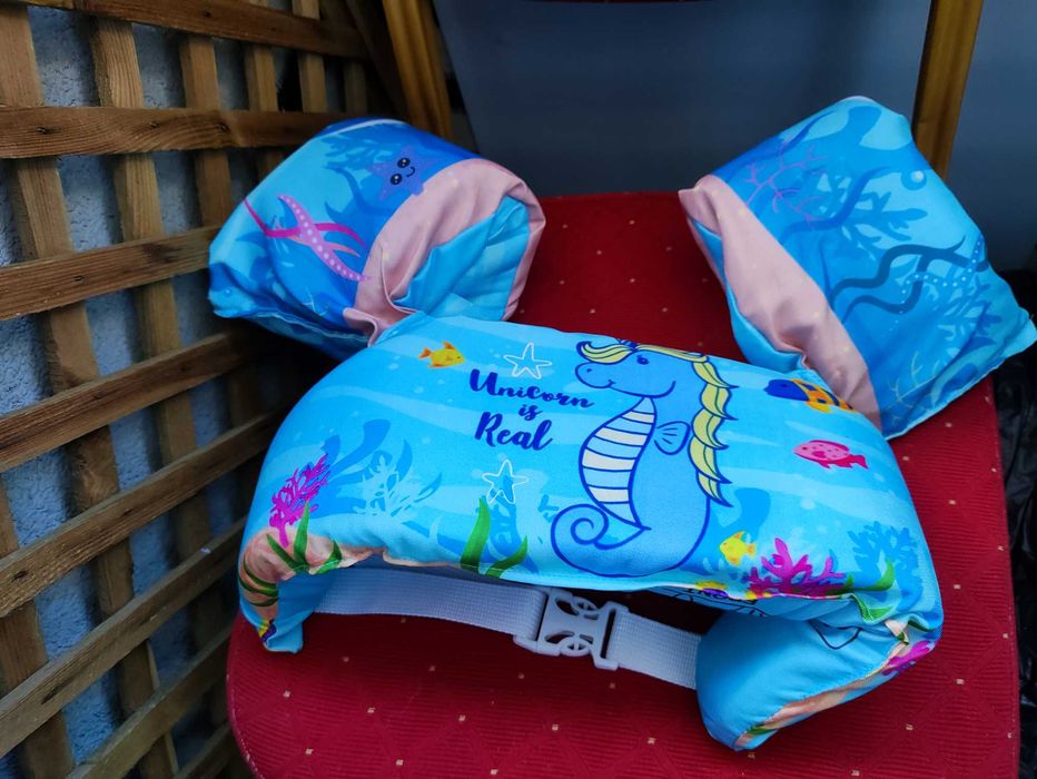 Kamizelka do Pływania dla Dziecka Dzieci Rękawki Kapok Pływaczki