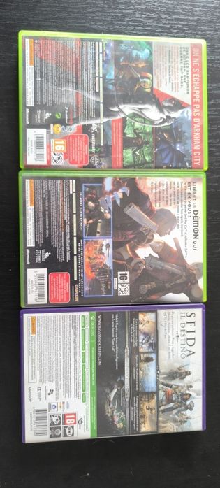 Devil may cry 4/Batman Arkham city/Assassin's Creed 4 black flag Xbox 360