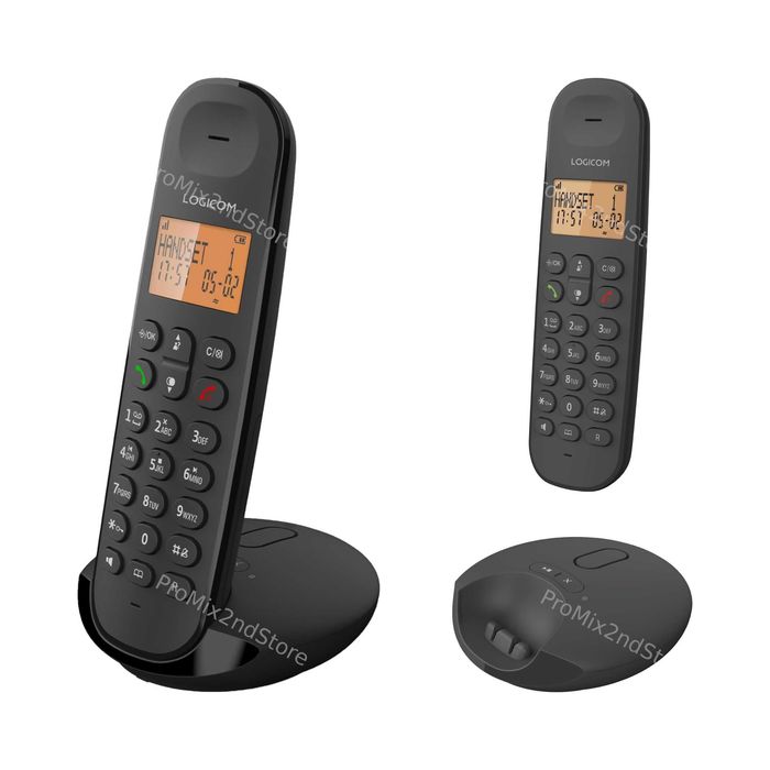 LOGICOM ILOA 155T Telefon Bezprzewodowy DECT Z Automatyczną Sekretarką