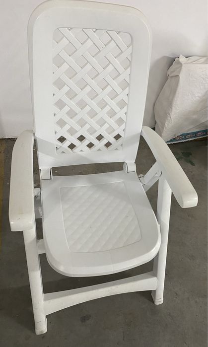 Cadeira reclinável de jardim/ piscina