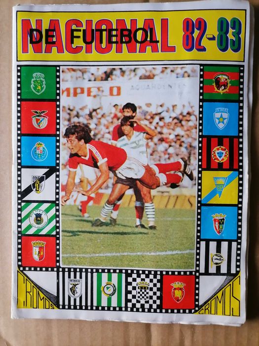 Caderneta Cromos Nacional de FUTEBOL 82/83 COMPLETA Mabilgráfica