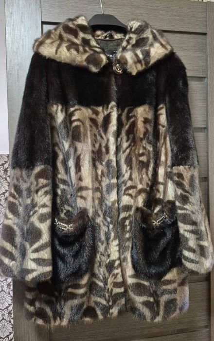 Норкова шуба.Великий розмір