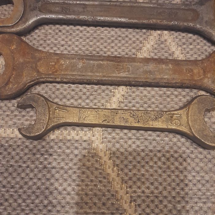 Ключи рожковые,розводные, сверло  СССР