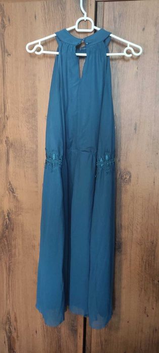 Sukienka mini | Bonprix | Niebieska | XL - 48/50