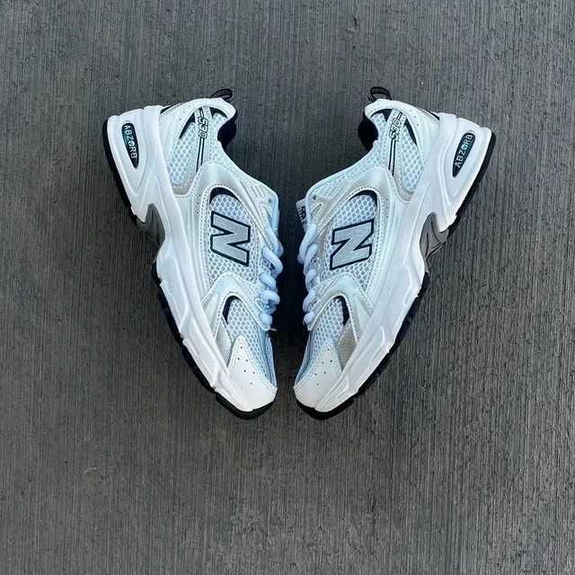 ButyDamskie New Balance 530_White_Silver_Navy_Uniseks R.38
