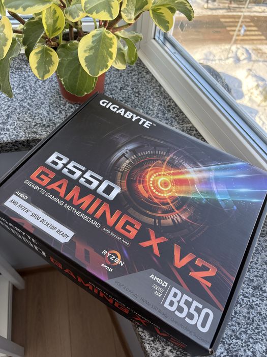 Материнська плата Gigabyte B550 Gaming X V2 (AM4, ATX) - нова