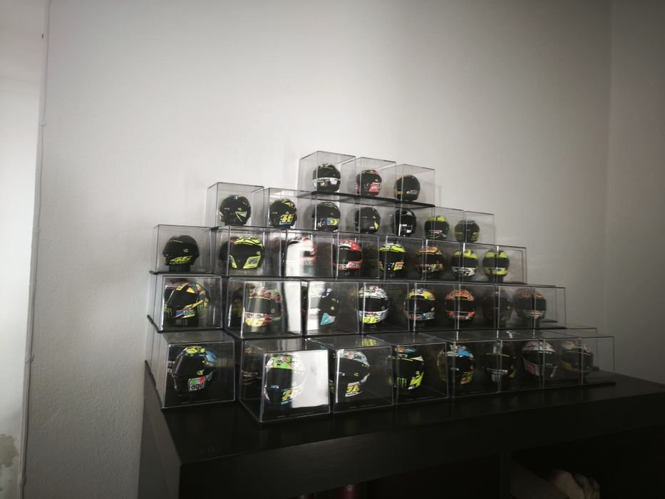 Capacetes de Valentino Rossi