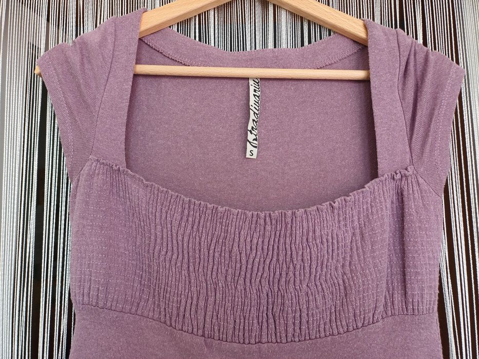 Vestido da Stradivarius de cor lilás (S)