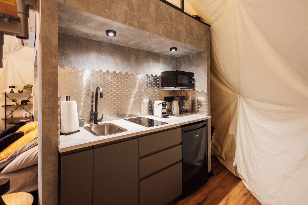 Domek na wynajem Glamping Igloo Sauna Sesje zdjęciowe od 10-12.2.