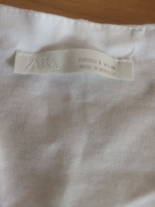 Camisola senhora branca zara