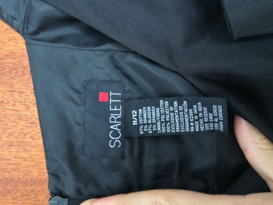 Vestidos senhora preto e vermelho