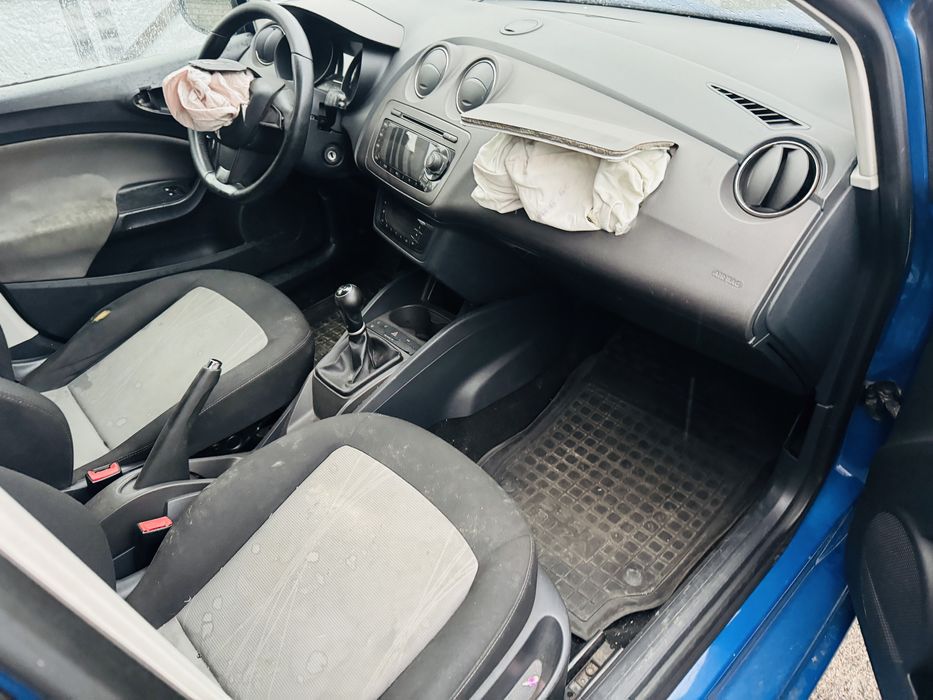 Продам Seat Ibiza 2012 рік 1.2 Дизель після ДТП!