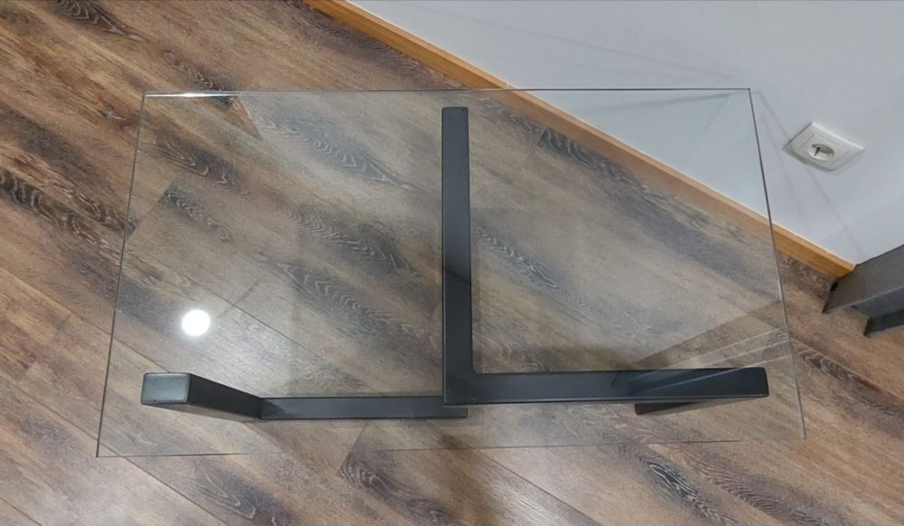 Mesa em vidro 90*50
