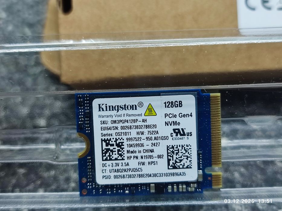 SSD диск М.2 2230 128 Gb