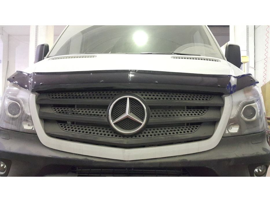 Mercedes Sprinter W906 2013-2017 Дефлектор капота (мухобойка) EuroCap